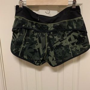 Speed Shorts camo lululemon